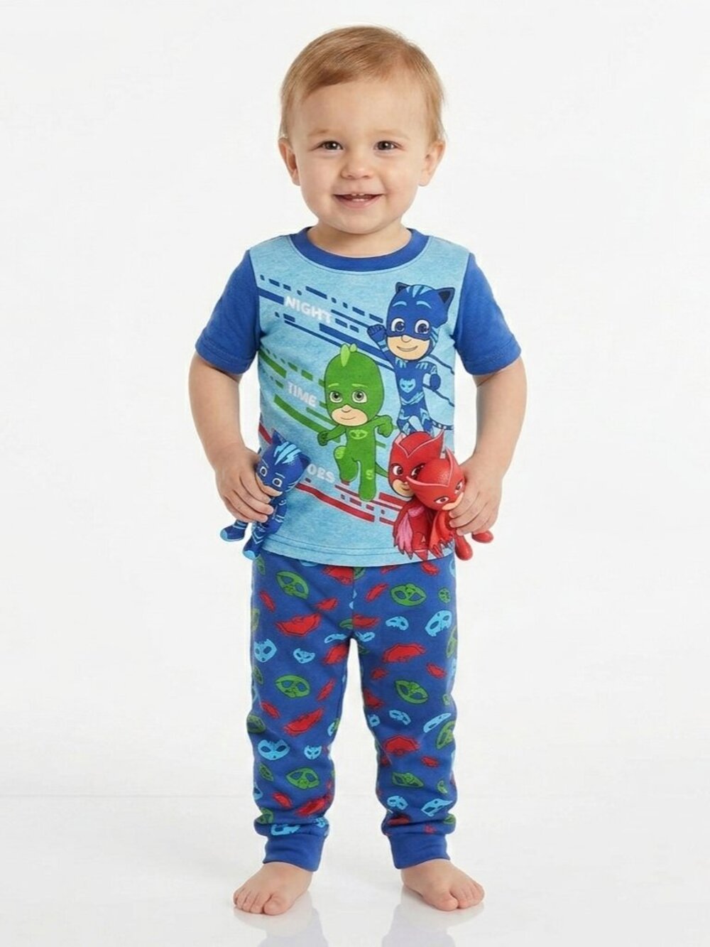 PJ Masks Toddler Boy's Boys 2 Piece Pajamas Pajama Set Size 3T NWT